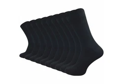 cawaso Businesssocken für Herren (10 Paar) Schwarz