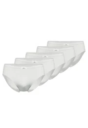 GTZBURG Slip GTZBURG Herren Sport-Slip wei uni 5er Pack (5-St)