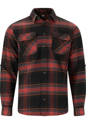WHISTLER Fleeceshirt Jamba Rot/Beige