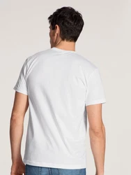 CALIDA T-Shirt Natural Benefit 2er Pack wei