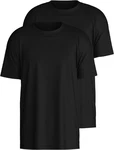 CALIDA T-Shirt Natural Benefit 2er Pack Schwarz
