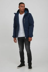 Blend Wintermantel BLEND BHLeto Dunkelblau/Hellblau/Blau