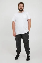 Blend Cargohose Style BHSelllini Weiß/Grau/Creme/Grün