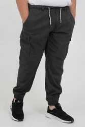 Blend Cargohose Style BHSelllini Weiß/Grau/Creme/Grün