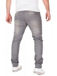 Yazubi Slim-fit Jeans Steve 5-Pocket Style Grau/Hellgrau