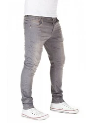 Yazubi Slim-fit Jeans Steve 5-Pocket Style Grau/Hellgrau