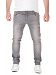 Yazubi Slim-fit Jeans Steve 5-Pocket Style Grau/Hellgrau