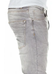 Yazubi Slim-fit Jeans Steve 5-Pocket Style Grau/Hellgrau/Creme