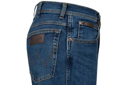 Wrangler Texas Stretch Jeans Regular Fit Authentic Straight Blau/Dunkelblau/Hellblau