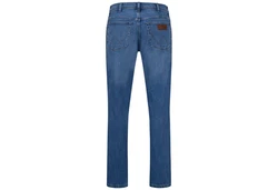 Wrangler Texas Stretch Jeans Regular Fit Authentic Straight Blau/Hellblau