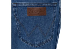 Wrangler Texas Stretch Jeans Regular Fit Authentic Straight Blau/Hellblau