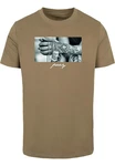 Mister Tee T-Shirt Pray 2.0 Tee Dunkelgrün/Beige/Grau/Braun/Khaki Mister Tee T-Shirt Pray 2.0 Tee Dunkelgrün/Beige/Grau/Braun/Khaki