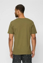 Mister Tee T-Shirt Depresso Tee Braun/Dunkelgrün/Lila