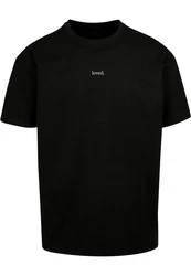 Merchcode T-Shirt Herren Love Heavy Oversized Tee Schwarz