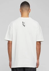Merchcode T-Shirt Herren Love Heavy Oversized Tee Weiß/Khaki/Grau