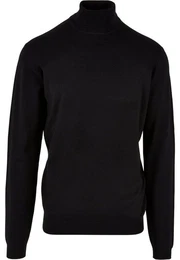 Rundhalspullover Herren Knitted Turtleneck Sweater (1-tlg)