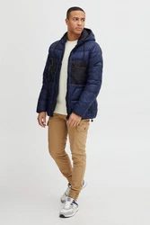 Blend Wintermantel BHOuterwear Dunkelblau/Hellblau/Blau