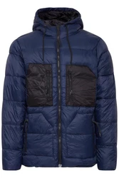Blend Wintermantel BHOuterwear Dunkelblau/Hellblau/Blau