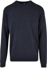 Rundhalspullover Herren Knitted Crewneck Sweater (1-tlg)