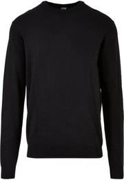 Rundhalspullover Herren Knitted Crewneck Sweater (1-tlg)