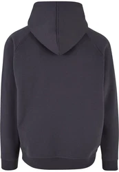 Urban Classics Herren Blank Hoody Kapuzenpullover Dunkelblau/Dunkelgrau