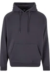 Urban Classics Herren Blank Hoody Kapuzenpullover Dunkelblau/Dunkelgrau