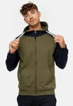 Indicode Kapuzenpullover INPulko Dunkelgrün/Khaki