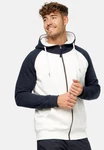 Indicode Kapuzenpullover INPulko Creme/Weiß/Hellblau/Dunkelblau/Blau