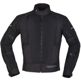 Motorradjacke Veo Air Textiljacke schwarz 4XL