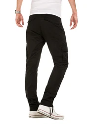 Yazubi Cargohose Cargo Pants Jan Herren Slim Fit Chinohose Khaki/Schwarz/Dunkelgrün