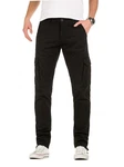 Yazubi Cargohose Cargo Pants Jan Herren Slim Fit Chinohose Khaki/Schwarz/Dunkelgrün