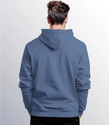 Neverless Hoodie Herren mit Print Grafik Outdoor Polygon Motive Blau/Hellblau/Braun/Gold