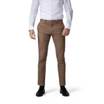Hirschthal Chinohose Herren Chino Hose Herrenhose Casual Slim-Fit Khaki/Braun/Beige