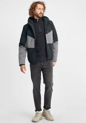 Blend Wintermantel BLEND BHFoma Dunkelgrau/Dunkelblau/Grau/Hellgrau