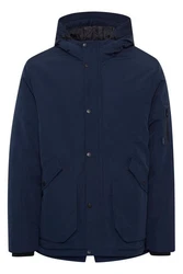 Blend Wintermantel BHOuterwear Dunkelblau/Hellblau/Grau