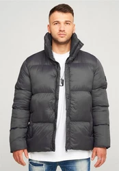 behype Steppjacke BHJEFFREY PUFFER Dunkelgrau/Grau/Hellgrau
