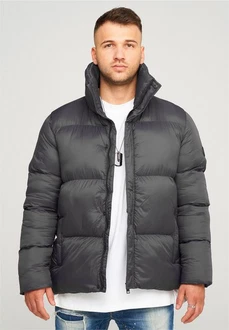 behype Steppjacke BHJEFFREY PUFFER Dunkelgrau/Grau/Hellgrau