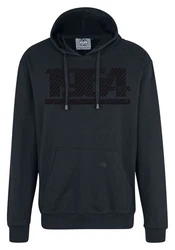 AHORN SPORTSWEAR Kapuzensweatshirt GRAPHIC NUMBER Dunkelblau/Blau/Schwarz/Dunkelgrau