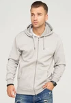 SOULSTAR Sweatjacke BUDAPEST Hellgrau/Khaki/Grau/Beige/Braun