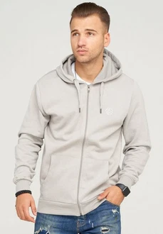 SOULSTAR Sweatjacke BUDAPEST Hellgrau/Khaki/Grau/Beige/Braun