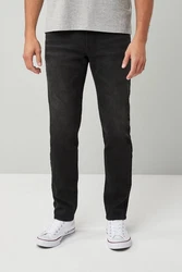 Next Motion Flex Slim Fit Jeans Schwarz/Dunkelgrau/Grau