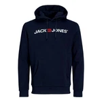 JACK & JONES Herren Hoodie Logo JJECORP Old Sweat Hood NOOS (12137054) Dunkelblau JACK & JONES Herren Hoodie Logo JJECORP Old Sweat Hood NOOS (12137054) Dunkelblau