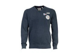 V-Ausschnitt-Pullover