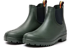 Ladeheid Herren Gummistiefel LA-774 Dunkelgrün/Grün