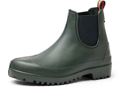 Ladeheid Herren Gummistiefel LA-774 Dunkelgrün/Grün