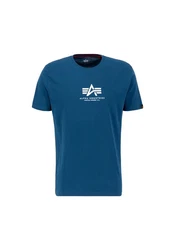 Alpha Industries T-Shirt Basic T ML Hellblau/Blau