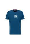 Alpha Industries T-Shirt Basic T ML Hellblau/Blau