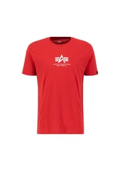 Alpha Industries T-Shirt Basic T ML Rot