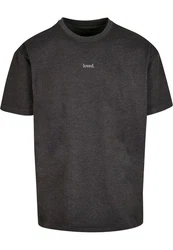 Merchcode T-Shirt Herren Love Heavy Oversized Tee Dunkelgrau/Schwarz/Grau/Beige