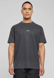 Merchcode T-Shirt Herren Love Heavy Oversized Tee Dunkelgrau/Schwarz/Grau/Beige